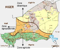 Le découpage agro-écologique du Niger