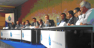 Une session parmi d'autres au Forum Mondial de l'Eau, le 13 mars 2012 . (Photo T.Ruf)